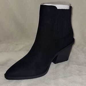 JustFab 2in Black Booties